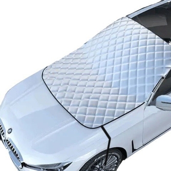 Zaštita prednjeg vjetrobrana automobila od snijega, magnetsko pričvršćivanje, debeli sloj, aluminijska folija, univerzalna kompatibilnost, težina 0,3 kg