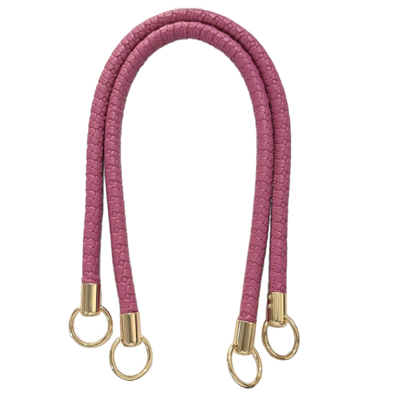 Πλεκτός δερμάτινος ιμάντας με χειρολαβή για τσάντες — PU δέρμα, μειώνει το φόρτο, αξεσουάρ αποσκευών, Άνοιξη 2025