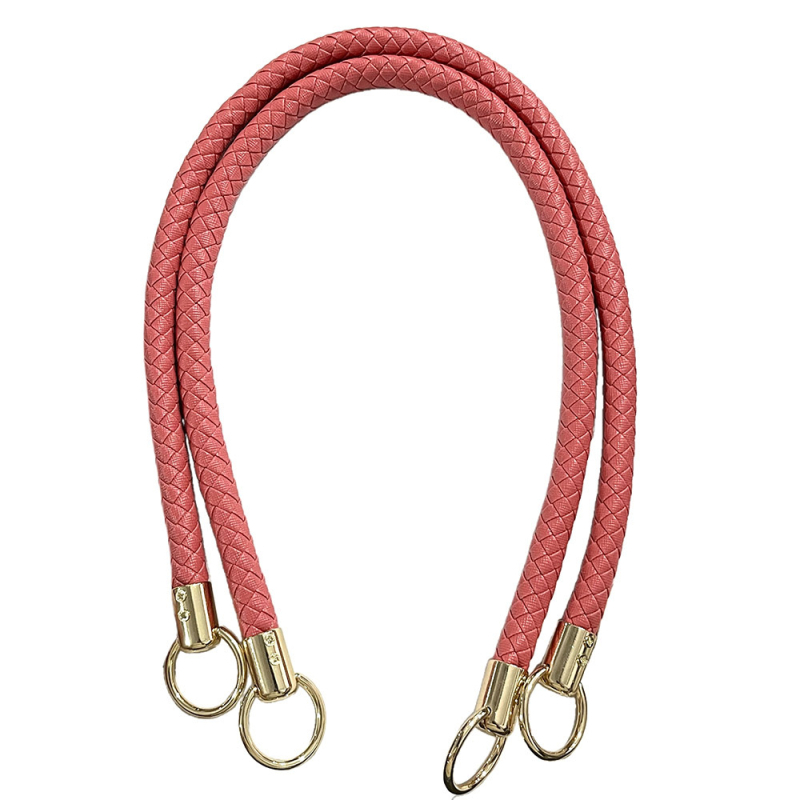 Πλεκτός δερμάτινος ιμάντας με χειρολαβή για τσάντες — PU δέρμα, μειώνει το φόρτο, αξεσουάρ αποσκευών, Άνοιξη 2025