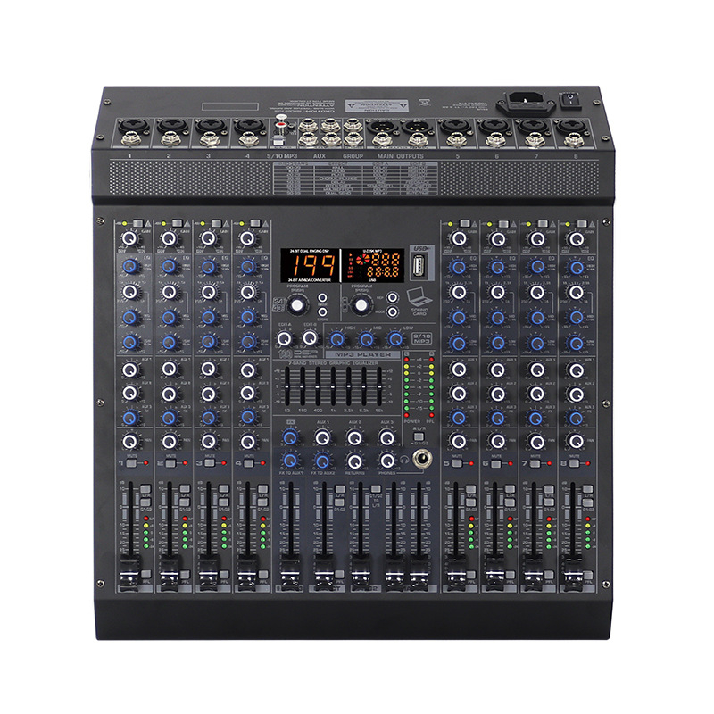 Μίκτης 4/6/8 καναλιών με 199 εφέ, USB, Bluetooth και 7-ζώνης Master Control