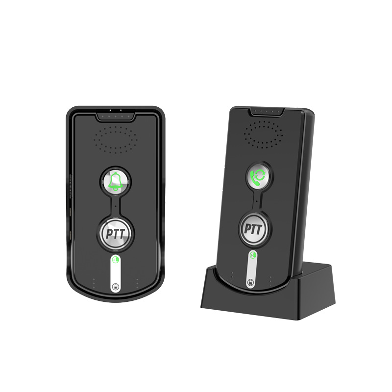 Sonerie wireless pentru ușă cu intercom vocal inteligent, model H8S, alimentare cu baterie litiu 5V, 38 tonalități încorporate, pentru uz casnic