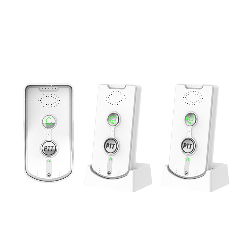 Sonerie wireless pentru ușă cu intercom vocal inteligent, model H8S, alimentare cu baterie litiu 5V, 38 tonalități încorporate, pentru uz casnic