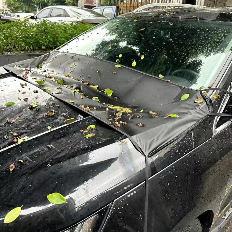 Prednji kanal automobila s magnetskim zaštitnim pokrovom od lišća - Polovični pokrov ( magnetska spoj, prednji kanal, zaštita od lišća )