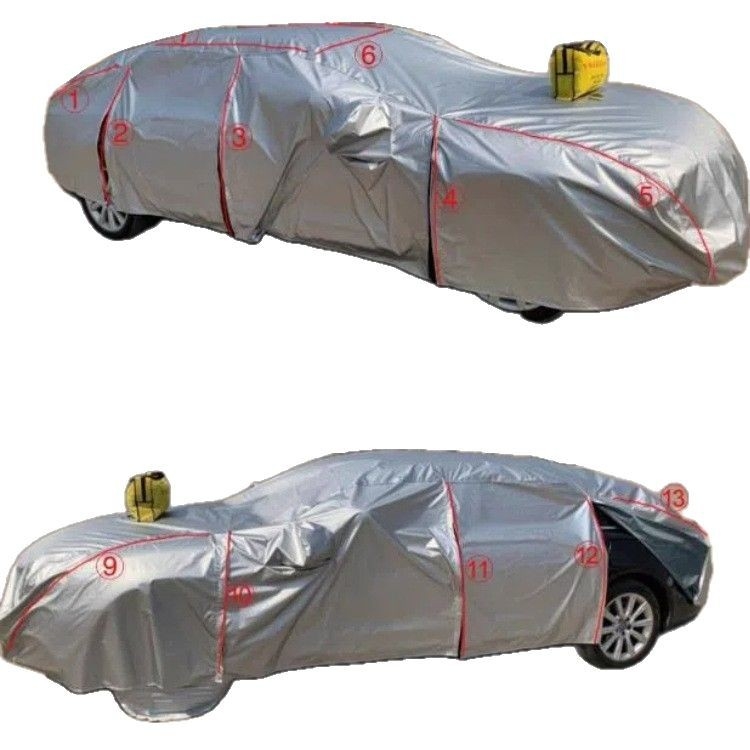 Pokrov za maskiranje boje automobila, od Oxford tkanine, ponovno upotrebljiv, antistatičan, za SUV i sedan modele