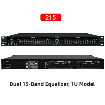 Wadeland profesionálny ekvalizér pre KTV — dvojitý 31-pásmový, 220V, 3 kg