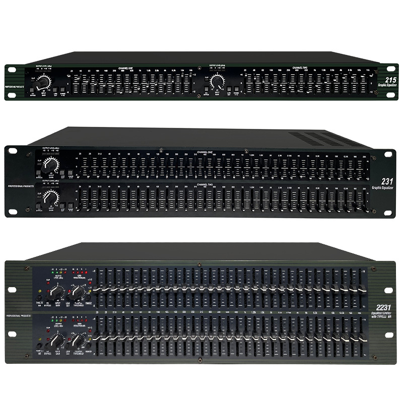 Wadeland professzionális KTV-equalizátor — kettős 31-sávos, 220V, 3 kg