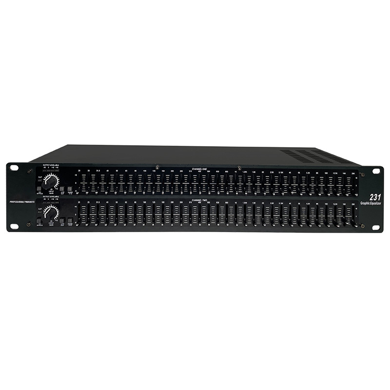 Wadeland professzionális KTV-equalizátor — kettős 31-sávos, 220V, 3 kg