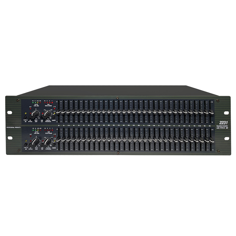 Wadeland professzionális KTV-equalizátor — kettős 31-sávos, 220V, 3 kg