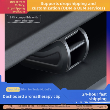 Adapter za držač otvora zraka Tesla Model Y/Model 3 s aromaterapijskim difuzorom – unutarnja oprema