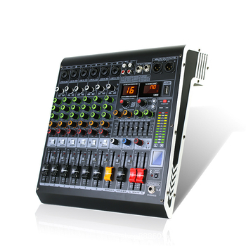 Ενισχυτής ισχύος με ενσωματωμένο μίκτη και DSP εφέ, Bluetooth και USB διεπαφή, έξοδος 25W, υποδοχή XLR, για σκηνή, KTV, ζωντανή μετάδοση και εγγραφή