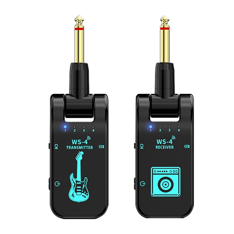 Bežični odašiljač i prijemnik za glazbene instrumente (električna gitara i duvački instrument) s Bluetooth prijenosom zvuka - KH K1-002