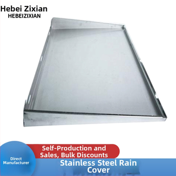 Kryt dažďa z nehrdzavejúcej ocele 201, šikmá markíza, Zixian
