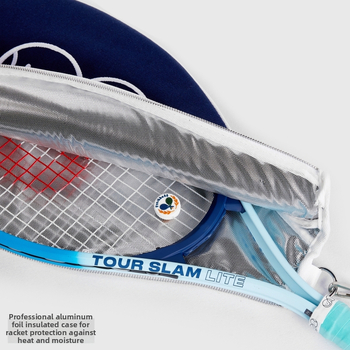 Ochranná taška na tenisovú raketu so vzorom z hodvábnych kvetov, crossbody/na rameno pre badminton a tenis