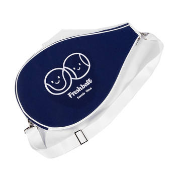 Чанта за защита на тенис ракета със мотив от копринено цвете, кръстосана презрамка за бадминтон и тенис