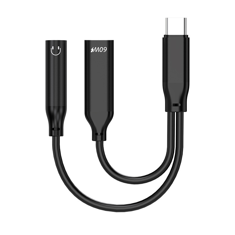 FLITOP adaptor audio USB-C la 3,5 mm, model C-to-C+3.5, compatibil cu Samsung, Huawei, Apple iPhone 15 și alte dispozitive USB-C