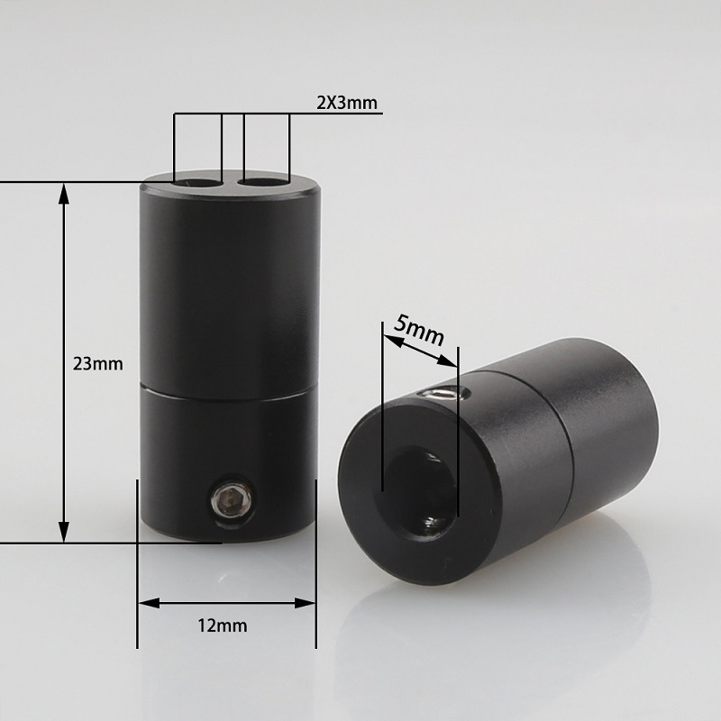 Divizor pentru cablu difuzor din aliaj de aluminiu, 1 la 2, compatibil cu modelele Y523/Y624/Y825/Y926