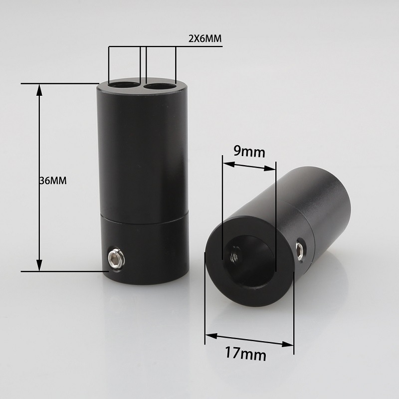 Divizor pentru cablu difuzor din aliaj de aluminiu, 1 la 2, compatibil cu modelele Y523/Y624/Y825/Y926