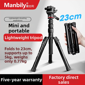 Fotoaparátový statív s hydraulickým gimbalom, hliníková zliatina, nosnosť 2–5 kg, hmotnosť 1,16 kg, platňa s rýchlym uvoľnením