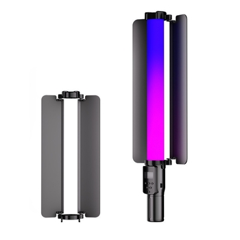 Φορητό RGB φως φωτογράφισης με LED φως πλήρωσης, επαναφορτιζόμενο, ρυθμιζόμενος φωτισμός, 10W, 13 τύποι φωτισμού, για ζωντανή μετάδοση