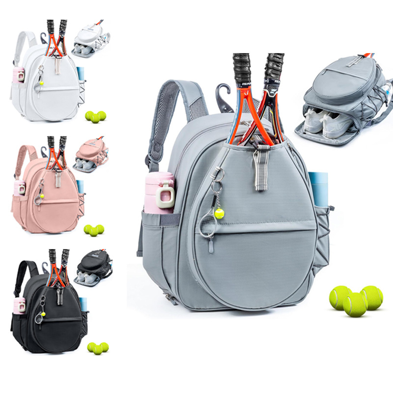Casual sports backpack za dvije reketa, vodootporan Oxford materijal, model B25100, unisex, pogodna za badminton, tenis i pickleball
