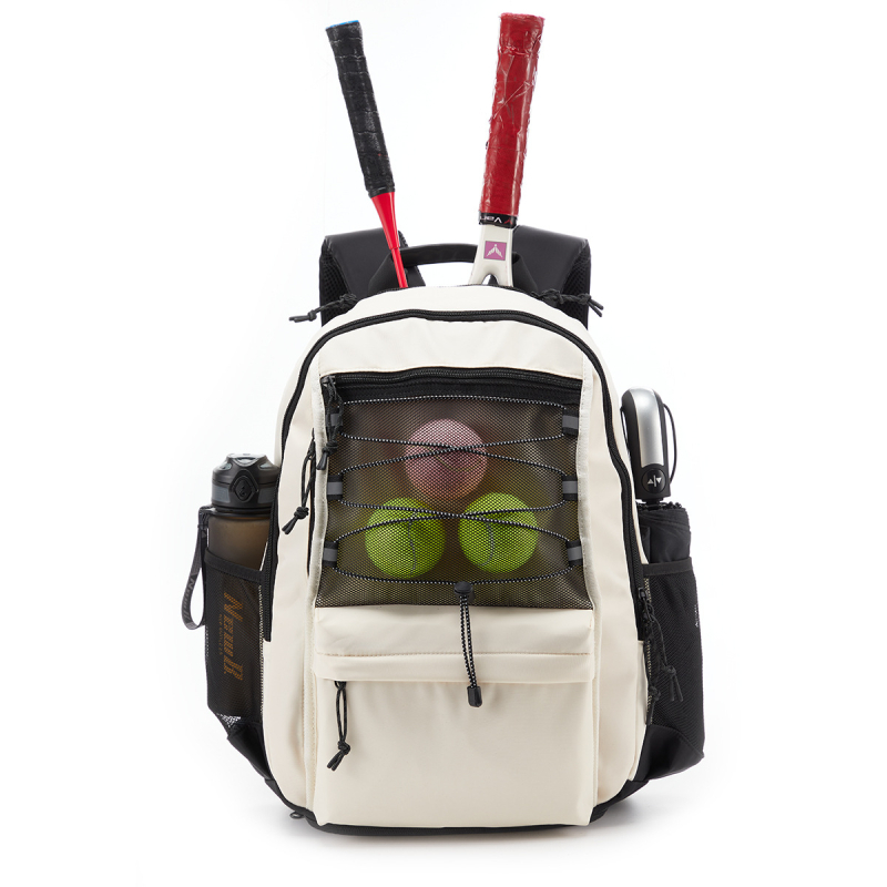 Teniski ruksak, unisex, najlon, 20–35 L, prostor za 15-inčni prijenosnik, zakrivljene naramenice, gradski stil