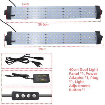 Prenosný LED panel pre fotografovanie s nastaviteľnou jasou a teplotou farieb, vrátane napájacieho adaptéra