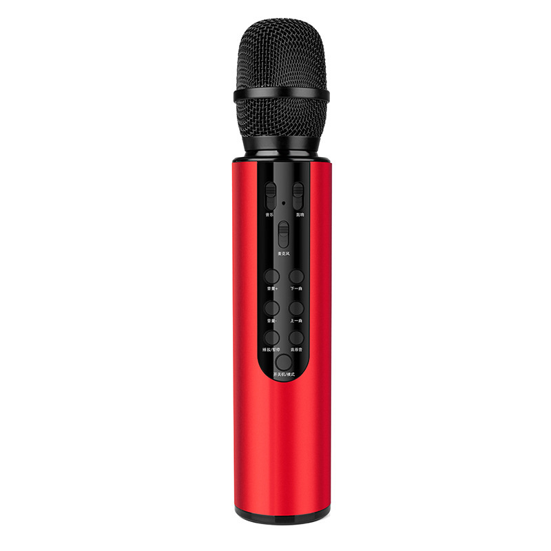 Bežični mikrofon M6 s integriranim zvučnikom i zvučnom karticom (Bluetooth 5.3, baterija 1200–2000 mAh, SNR ≥85 dB, izlazna snaga 10 W)