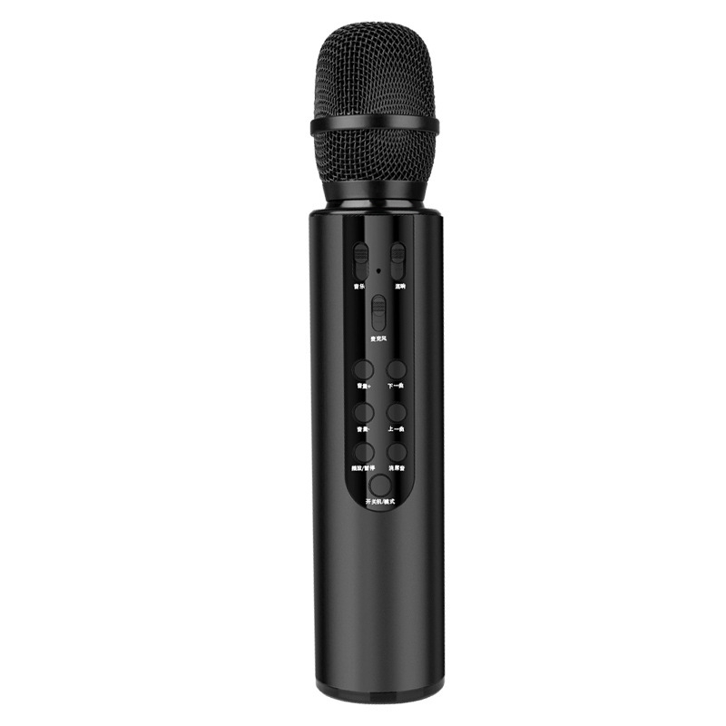 Bežični mikrofon M6 s integriranim zvučnikom i zvučnom karticom (Bluetooth 5.3, baterija 1200–2000 mAh, SNR ≥85 dB, izlazna snaga 10 W)