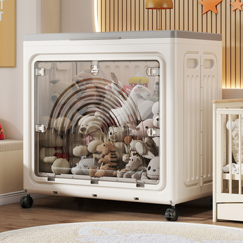 Gassner műanyag hajtogatható tároló doboz fedéllel – telepítés nélkül, nagy kapacitás ruháknak, takaróknak és játékoknak