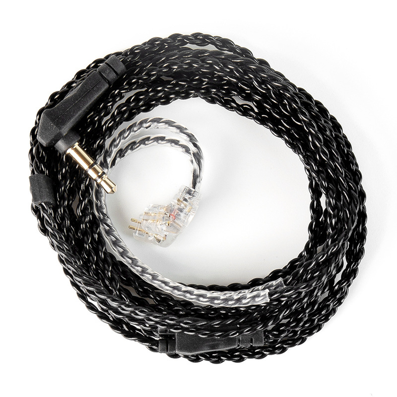 Ccz C01 audio kabel – 3,5 mm QDC TFZ priključak, vodič s postriebrenim premazom, postriebreni kabel, model C01