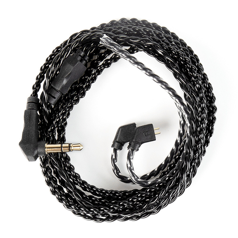 Ccz C01 audio kabel – 3,5 mm QDC TFZ priključak, vodič s postriebrenim premazom, postriebreni kabel, model C01