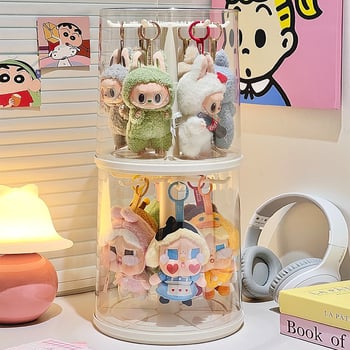 Figurák kiállító doboz forgó átlátszó tárolóval (Márka: Xihong; Modell: XHjj-7030; Anyag: Műanyag; Logó nyomtatás: Igen; Egyedi feldolgozás: Igen)