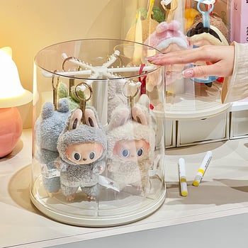 Figurák kiállító doboz forgó átlátszó tárolóval (Márka: Xihong; Modell: XHjj-7030; Anyag: Műanyag; Logó nyomtatás: Igen; Egyedi feldolgozás: Igen)