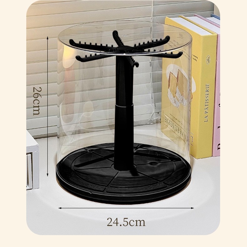 Figurák kiállító doboz forgó átlátszó tárolóval (Márka: Xihong; Modell: XHjj-7030; Anyag: Műanyag; Logó nyomtatás: Igen; Egyedi feldolgozás: Igen)