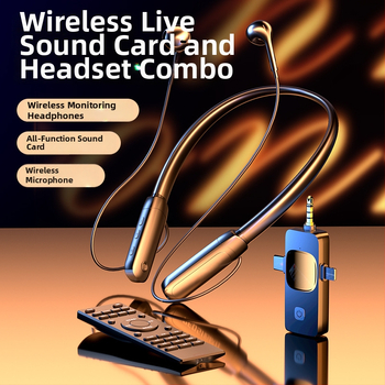 O6 bežične Bluetooth slušalice za vrat s mikrofonom za live streaming, Bluetooth 5.3, ugrađena baterija 300-500 mAh, trajanje 6-8 h, frekvencijski raspon 40 Hz-20 kHz