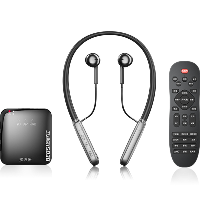 O6 bežične Bluetooth slušalice za vrat s mikrofonom za live streaming, Bluetooth 5.3, ugrađena baterija 300-500 mAh, trajanje 6-8 h, frekvencijski raspon 40 Hz-20 kHz