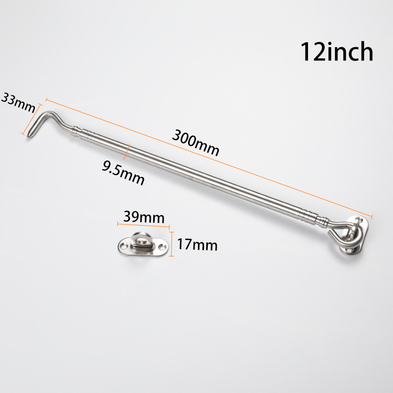 Cârlige pentru ferestre și uși – Yh682 – oțel inoxidabil 201 – finisaj lustruit – stil minimalist modern