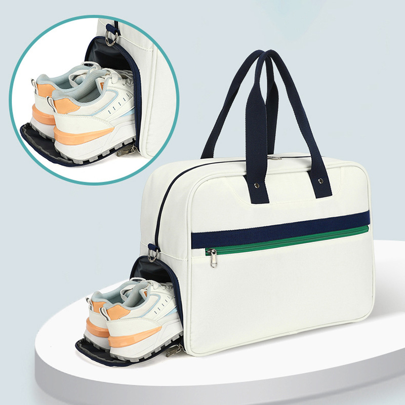 Torba za tenis i badminton rakete s odvojenim pretincem za tenisice, velika kapaciteta, elegantan dizajn, preko ramena