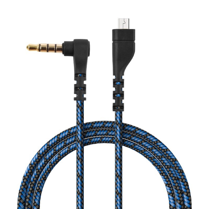 Pleteni kabel za slušalice s 8‑pin konektorom, kompatibilan sa SteelSeries Arctis 3/5/7 Pro