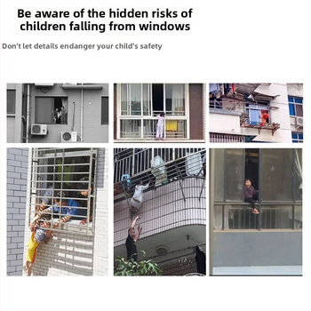 Zámok na okno z hliníkovej zliatiny, pre posuvné okná, s detským zámkom a ochranou proti krádeži