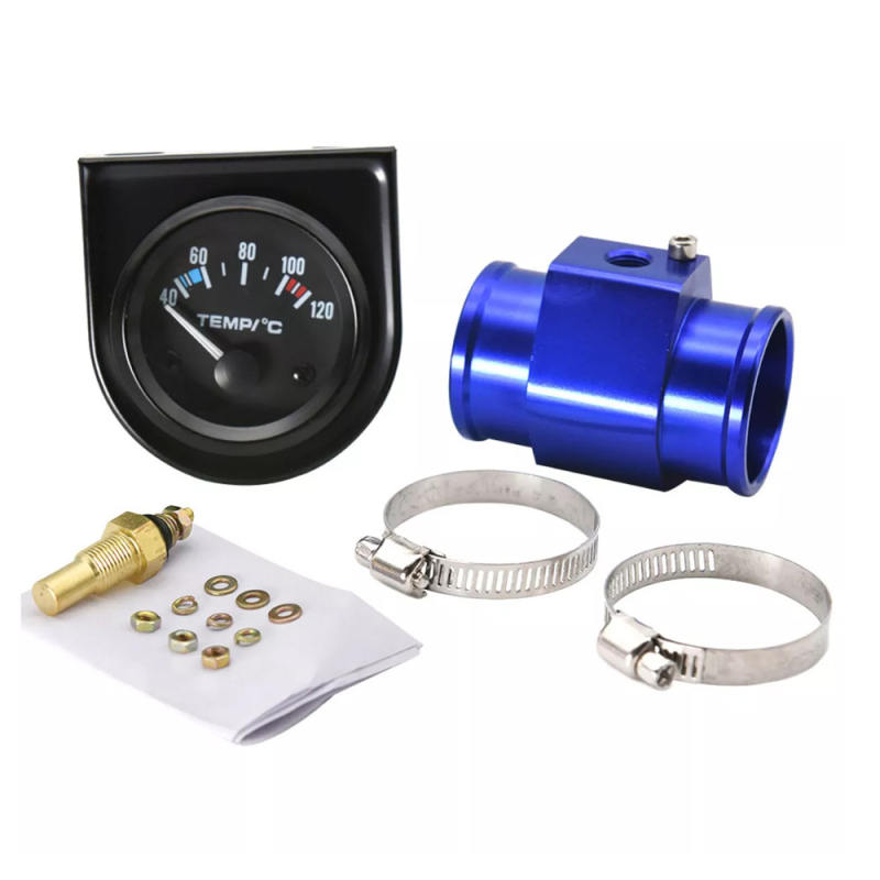 Automobilski mjerač temperature vode - 12V, raspon 40–120°C, ABS+plastika, Točnost ±1%