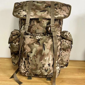 Sport hátizsák Kamufláj mintázat Nagy kapacitás Oxford anyag Ívelt vállpántok Uniszex