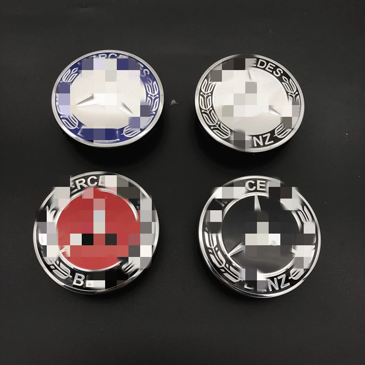 Zhenfeike ABS централна капачка за джанта на Mercedes-Benz с мотив пшенични зърна, персонализирана обработка