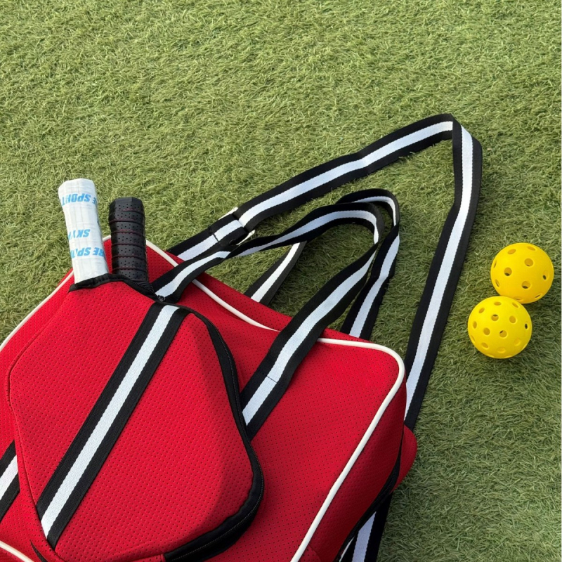 Torba za pickleball, lagana, vodootporna, velika zapremina, nošenje preko ramena ili cross-body dizajn, materijal: diving cloth, prilagodljiva