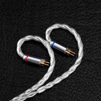 Καλώδιο ήχου για ακουστικά D030 – MMCX 0.78mm, QDC 3.5mm, 4.4 Balanced; πυρήνας από Silver-Plated Copper; καλώδιο από Oxygen-Free Copper; RoHS πιστοποίηση