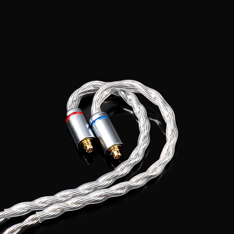 Καλώδιο ήχου για ακουστικά D030 – MMCX 0.78mm, QDC 3.5mm, 4.4 Balanced; πυρήνας από Silver-Plated Copper; καλώδιο από Oxygen-Free Copper; RoHS πιστοποίηση