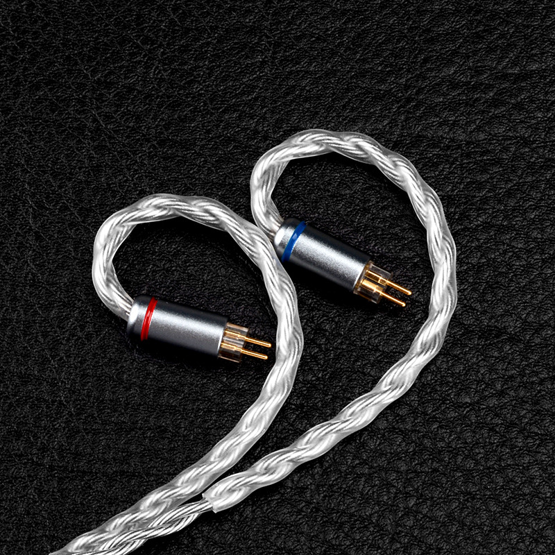 Καλώδιο ήχου για ακουστικά D030 – MMCX 0.78mm, QDC 3.5mm, 4.4 Balanced; πυρήνας από Silver-Plated Copper; καλώδιο από Oxygen-Free Copper; RoHS πιστοποίηση