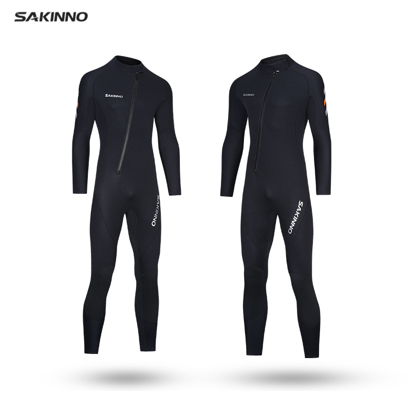 Sharkcono Neopren jednoplošni wetsuit s dugim rukavima i nogavicama – zadržava toplinu; unisex; za ronjenje