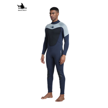 3 mm jednodjelni neoprenski kostim, topao, s dugim rukavima, za surfing, ronjenje i snorkeling