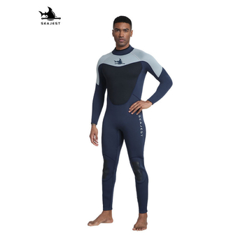 3 mm jednodjelni neoprenski kostim, topao, s dugim rukavima, za surfing, ronjenje i snorkeling